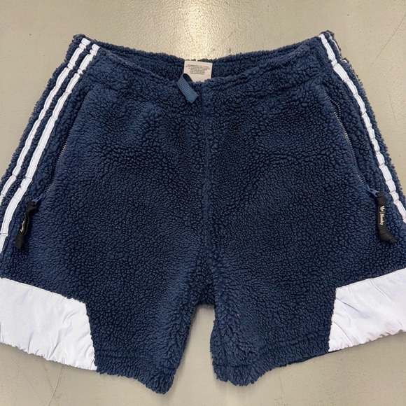 adidas Other - Adidas X Blondey Sherpa shorts Navy Blue